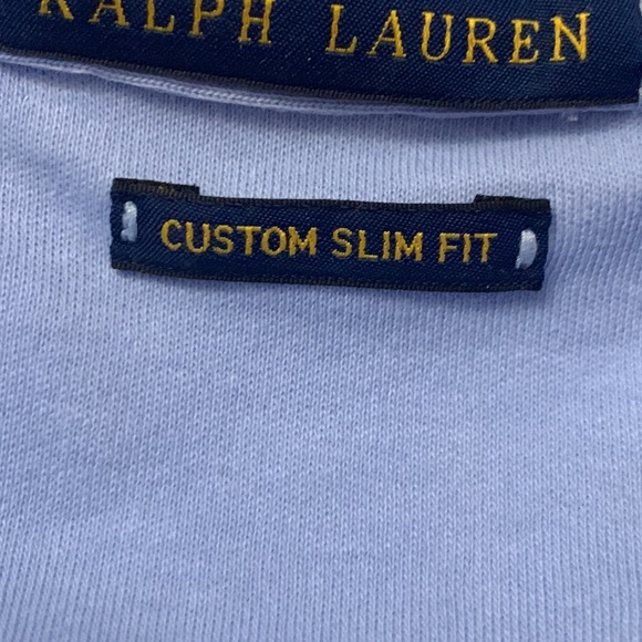 Light blue polo Ralph Lauren, custom slim fit Medium - Picture 7 of 7